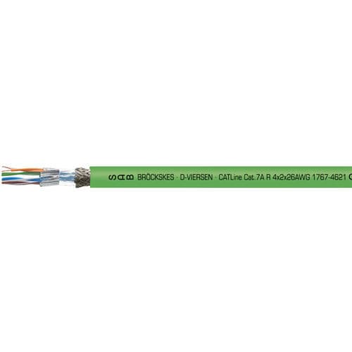 Cabo elétrico CAT 7a - 17674621 - SAB BROECKSKES GMBH & Co. KG - de dados / Gigabit Ethernet / isolado