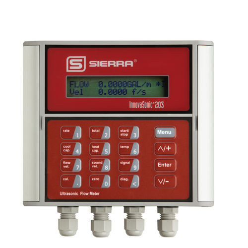 Medidor de vazão ultrassônico por tempo de trânsito - InnovaSonic® 203 - Sierra Instruments - volumétrico / para líquidos / para água