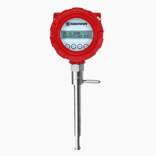 Medidor de vazão térmico - BioTrak™ 645i - Sierra Instruments - de massa / para águas residuais / para biogás