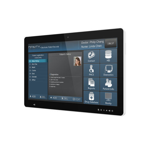 Painel PC com retroiluminação LED - HID-2340 series - Avalue Technology Inc. - com tela sensível ao toque capacitiva PCAP / 23,8" / 1920 x 1080