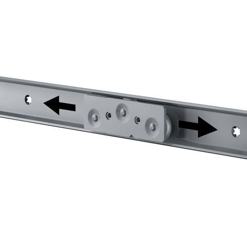Corrediça para extração total - FlexFit-1537 - Thomas Regout - telescópica / de esferas / em inox