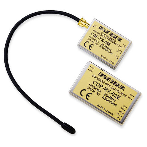 Transceptor rádio - CDP-TX/RX-02E - Circuit Design, Inc. - FM / de transmissão de dados / para controle remoto