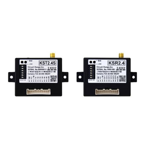 Transceptor para controle remoto - KST2.4S / KSR2.4 - Circuit Design, Inc. - 2,4 Ghz / de banda ISM / FSK