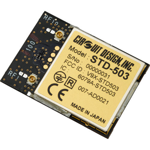 Transceptor 2,4 Ghz - STD-503 - Circuit Design, Inc. - rádio / DSSS / para controle remoto
