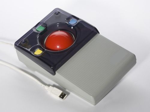Trackball mecânico - Traxsys Input Products - de mesa / 60 mm / USB