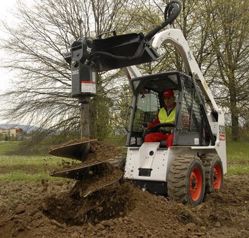 Trado para minicarregadeira - 6808799 - BOBCAT - hidráulico