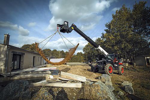 Manipulador telescópico compacto - T35120SL - BOBCAT - ergonômico