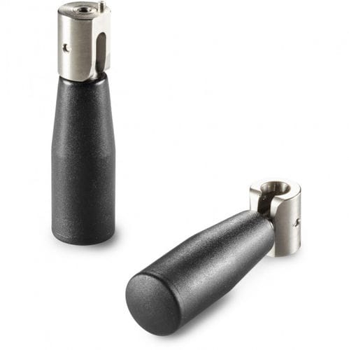 Puxador cilíndrico - M204CIN - Boteco - rebatível / em aço inoxidável / cônico