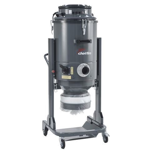 Aspirador industrial - DM3 EL LP - Delfin Vacuums - para matérias secas / para poeiras perigosas / monofásico