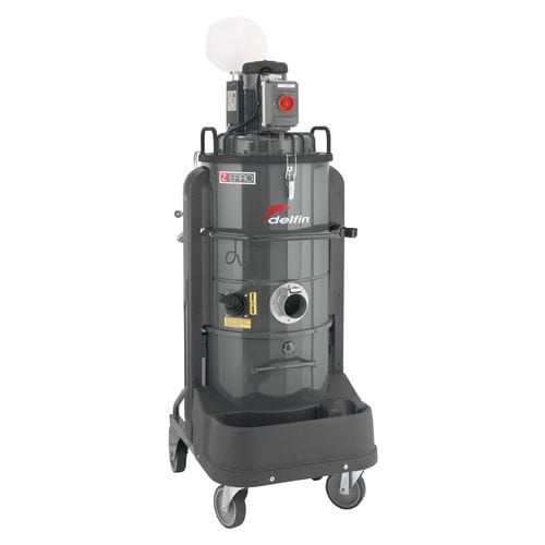 Aspirador industrial - ZEFIRO 75 - Delfin Vacuums - para matérias secas / para matérias úmidas / trifásico
