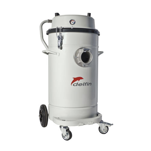 Aspirador industrial - 802 WD AIR 14V - Delfin Vacuums - para matérias secas / para matérias úmidas / de ar comprimido