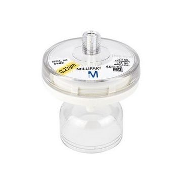 Filtro para líquidos - Millipak®  - Merck Millipore - de membrana / de laboratório / em PVDF