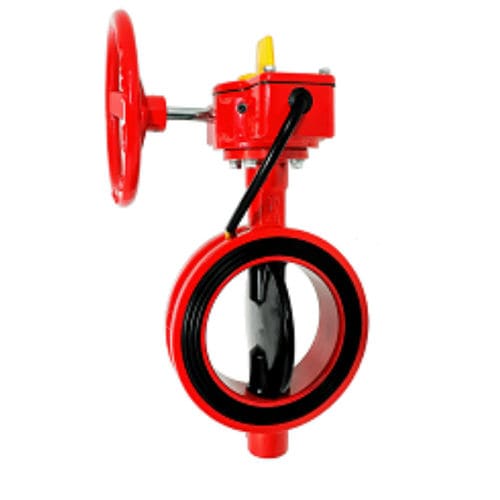 Válvula borboleta - HBF-300W - Elite Line Industrial Corp. - com volante / flangeada / wafer