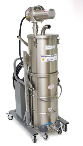 Aspirador industrial - 85 l, 15 hp | SS-IT (85L) EX (CFE) HEPA - Tiger-Vac International Inc. - para matérias secas / para poeiras perigosas / pneumático