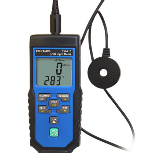 Luxímetro digital -   TM-218 - Tenmars Electronics - com registrador de dados / ultravioleta