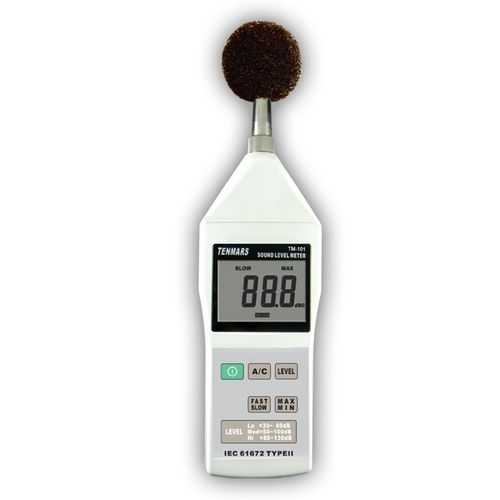 Sonômetro integrador - TM-101 - Tenmars Electronics - classe 2 / digital