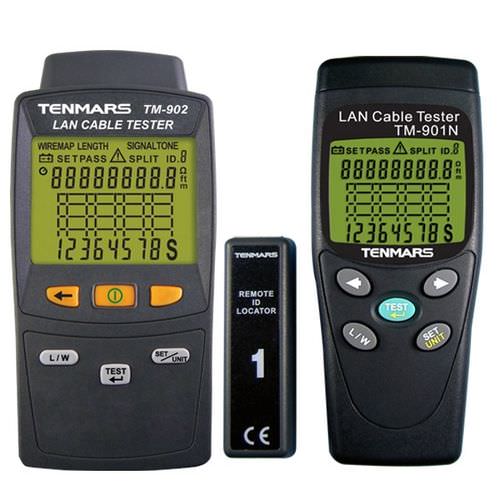 Testador para rede - TM901N, TM-902 - Tenmars Electronics - de rede LAN