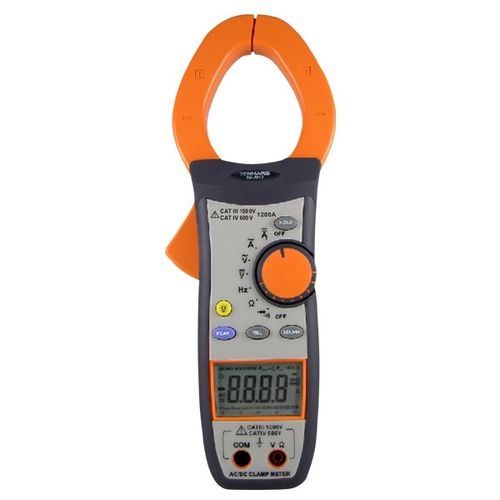 Multímetro tipo pinça digital - max. 1000 V, max. 1200 A | TM-3013 - Tenmars Electronics - portátil / CC / CA