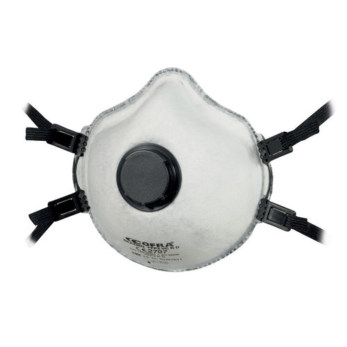 Máscara de proteção reutilizável - BRAZING  - COFRA - PFF2 / semifacial / tipo concha
