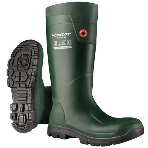 Bota de segurança para o setor agrícola - FG60E33 - Dunlop Hevea (IPF) - isolante / antiderrapante / resistente a óleo