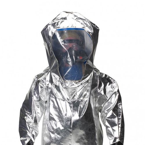 Macacão de trabalho - Interceptor® (80645) - Lakeland Industries - resistente ao fogo / de proteção química / aluminizado