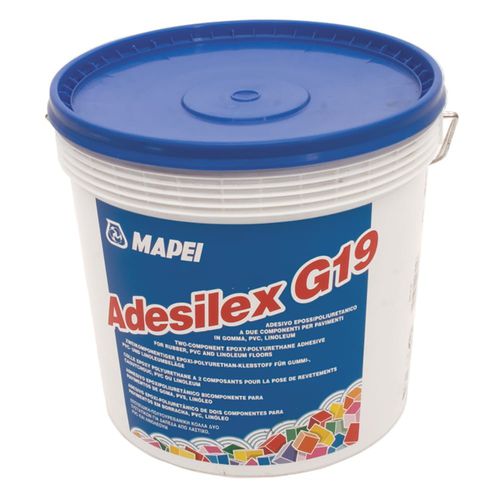 Cola de poliuretano - Adesilex G19 - COBA Europe Ltd - para borracha / bicomponente / industrial