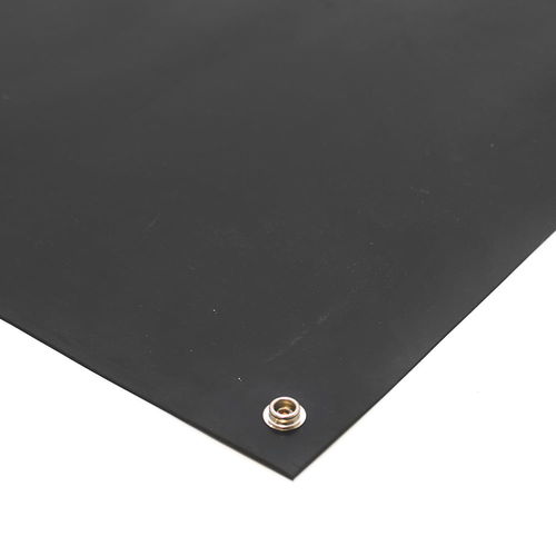 Tapete de limpeza - ESDB010005 - COBA Europe Ltd - de descarga eletrostática / em borracha / preto