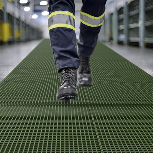 Grade de piso em PRFV - GRP0 series - COBA Europe Ltd - em poliéster / em aço / de sal