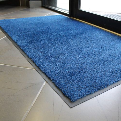 Tapete de limpeza - COBAwash® - COBA Europe Ltd - em NBR / preto / azul