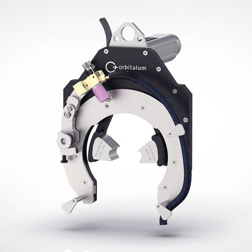 Cabeçote de soldagem orbital - MH series - Orbitalum Tools - a arco elétrico / aberto / móvel