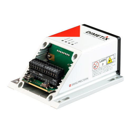 Sensor de distância a laser - DBN-50-050 - Dimetix AG - analógico / digital / IP65