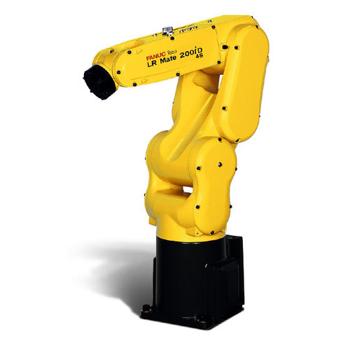 Robô articulado - LR Mate 200iD/4S - FANUC Europe Corporation - de 6 eixos / de manipulação / de piso