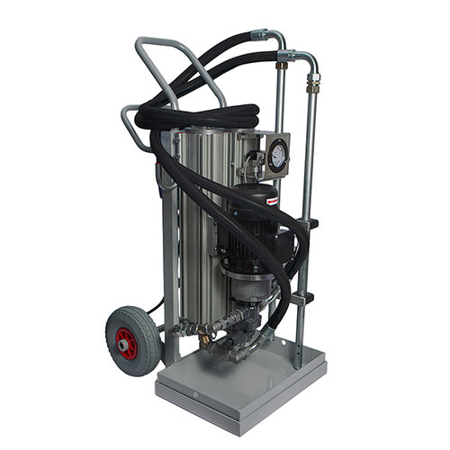 Filtro móvel - VariPure - RMF SYSTEMS B.V. - hidráulico / com cesto / offline