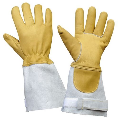 Luva de movimentação - SPP2NIT05 - ROSTAING - resistente ao calor / resistente ao fogo / em couro