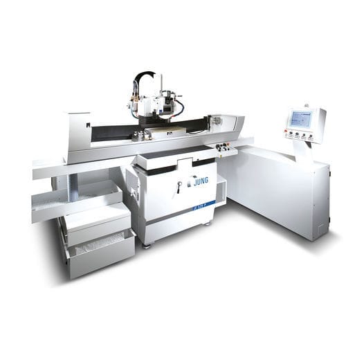 Retífica plana - JE-P series - K. JUNG GmbH - para perfis metálicos / convencional / de 3 eixos