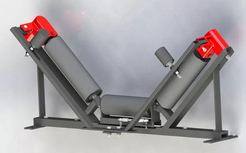 Alinhador de correia transportadora - Trough - Syntron Material Handling