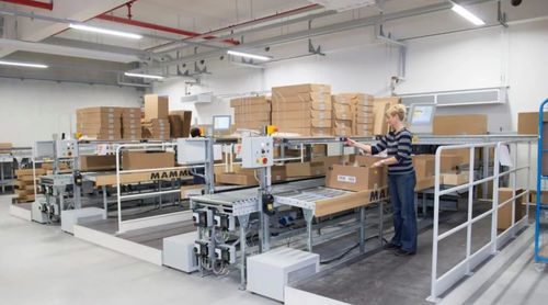 Estação de trabalho industrial - DEMATIC - ergonômica