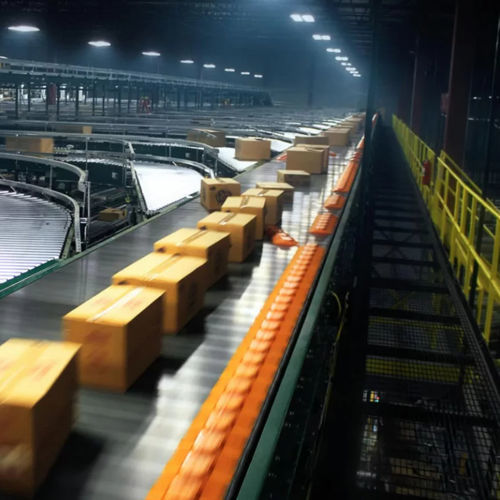 Máquina de separação industrial - DEMATIC - de linha / automática / para peças