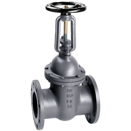 Válvula de gaveta - 41 series - Mival - com volante / flangeada / para HVAC