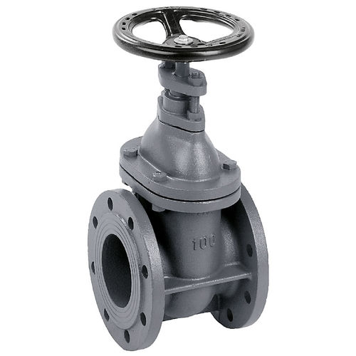 Válvula de gaveta - 10 series - Mival - com volante / flangeada / para HVAC