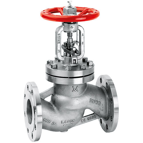 Válvula com fole de metal