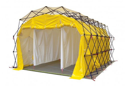 Chuveiro de segurança portátil - Rapid Pro 3 Line 6 - PPSGB - para ambientes perigosos / de descontaminação