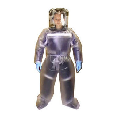 Macacão de trabalho - L0066  - PPSGB - de proteção química / em PVC / para operações em centrais nucleares