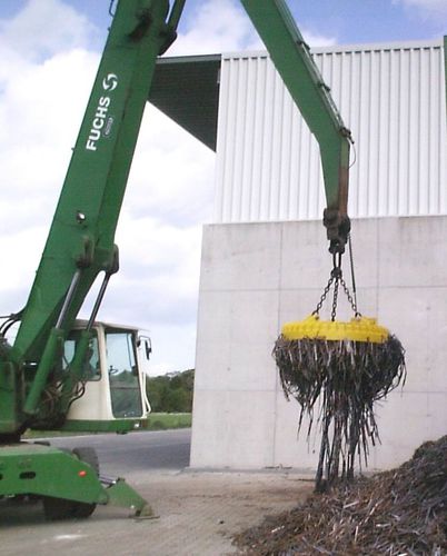 Levantador eletromagnético com acionamento elétrico - WOKO - para movimentação / para chapa / para sucata