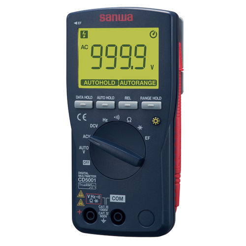 Multímetro digital - CD5001 - Sanwa Electric Instrument - portátil / 1000 V / 600 V