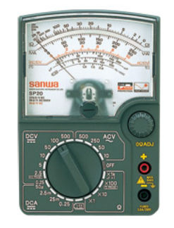 Multímetro analógico - SP20 - Sanwa Electric Instrument - portátil / industrial