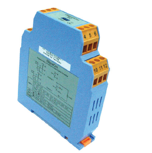 Transmissor de sinal analógico industrial - NT_D     - Golden Mountain Enterprise - Pt100 / em trilho DIN / configurável