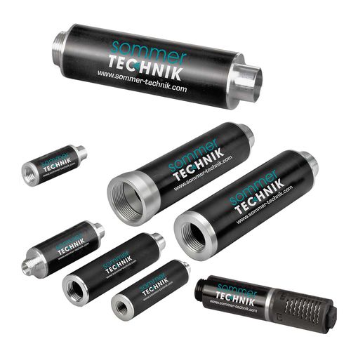 Silenciador de escape - AA - Sommer-Technik - de vácuo / para ejetor / tubular