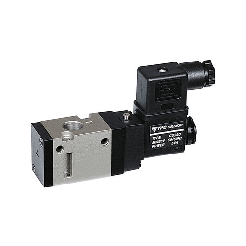 Válvula direcional pneumática spool - MV46-3214 series - Sommer-Technik - de acionamento pneumático / acionada por solenoide / 3/2 vias