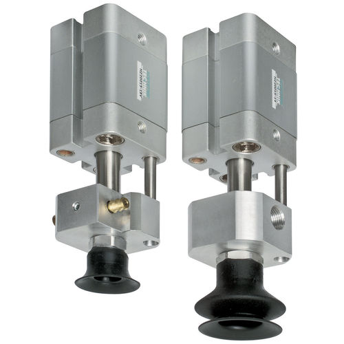Cilindro pneumático - HZ20 series - Sommer-Technik - de pistão magnético / de dupla ação / em alumínio anodizado